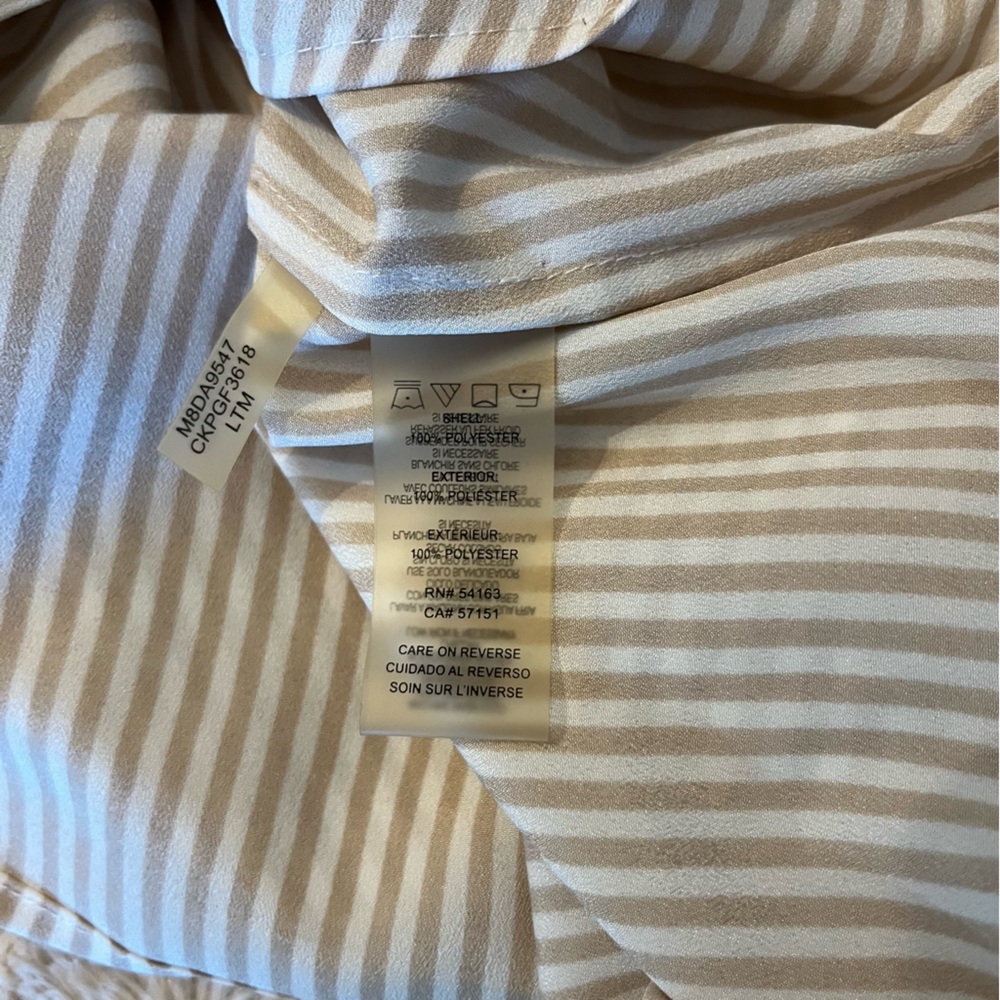 Calvin Klein Button Up/ Button Down Blouse Size M - image 3